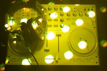 Disc jockey karaoke equipment